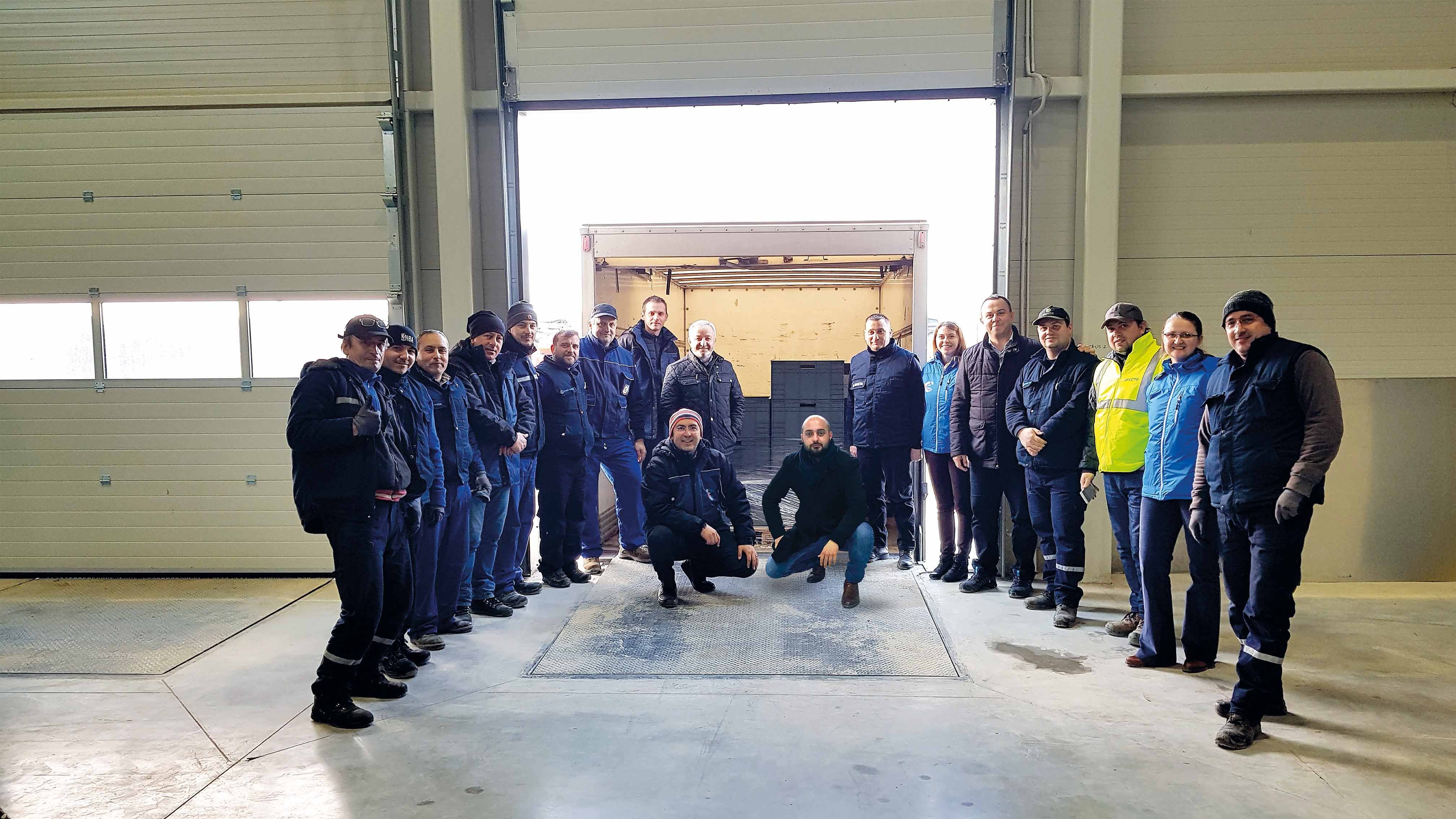 Romanya'da Üretim Ve Sevkiyat Heyecanı