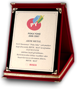 Bosch-RBTR/MAT Yerli Yansanayi "Poka Yoke" Ödülü